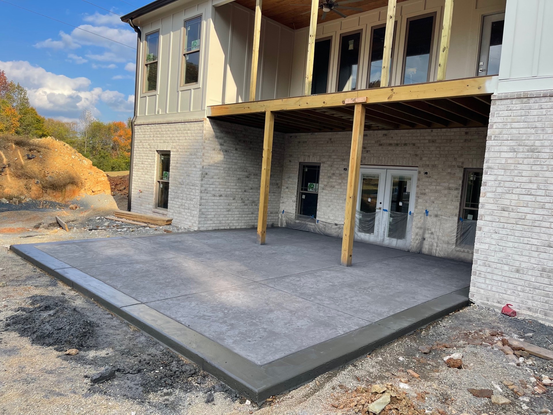 concrete back patio indian land nc concrete back patio indian land nc