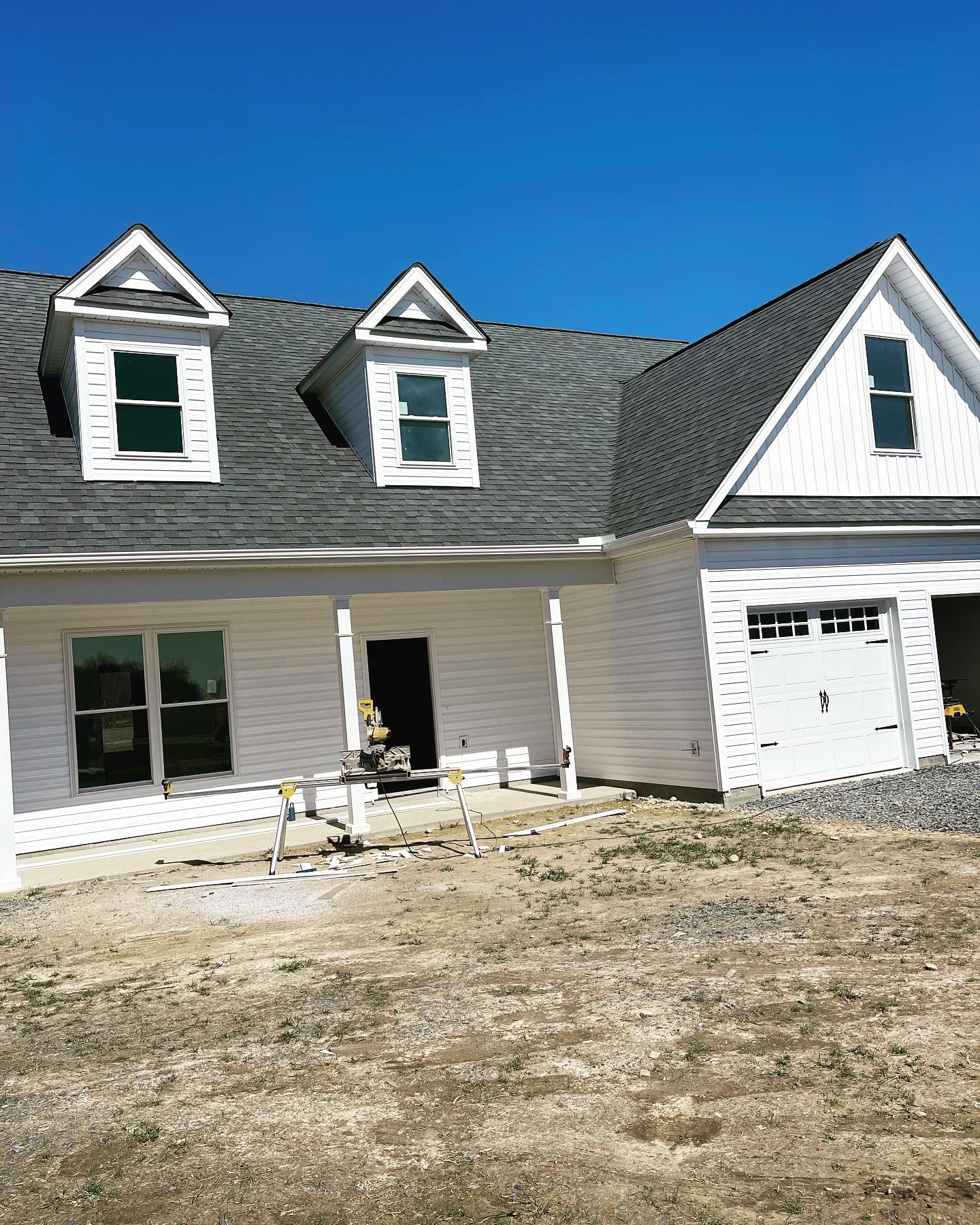 new construction build new construction home build finishing siding in indian trail nc