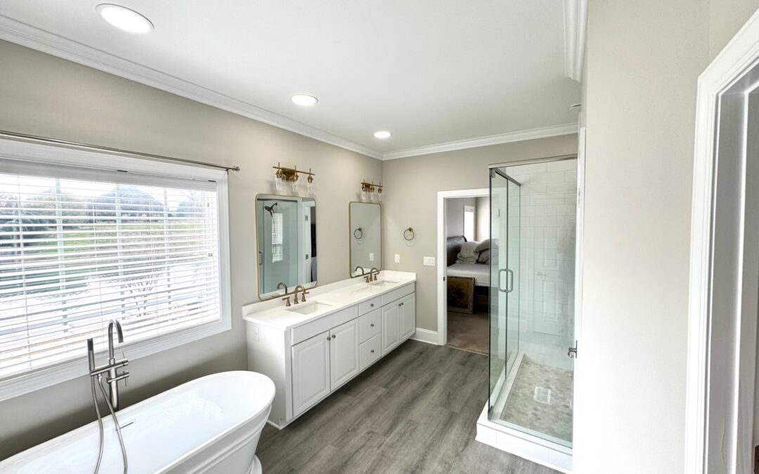 Large Bathroom Renovation Charlotte NC