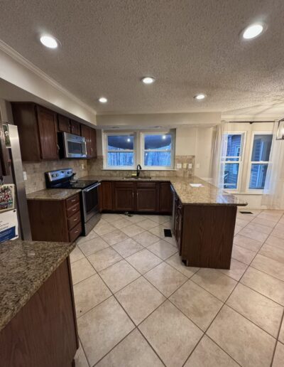 before kitchen remodel side view
