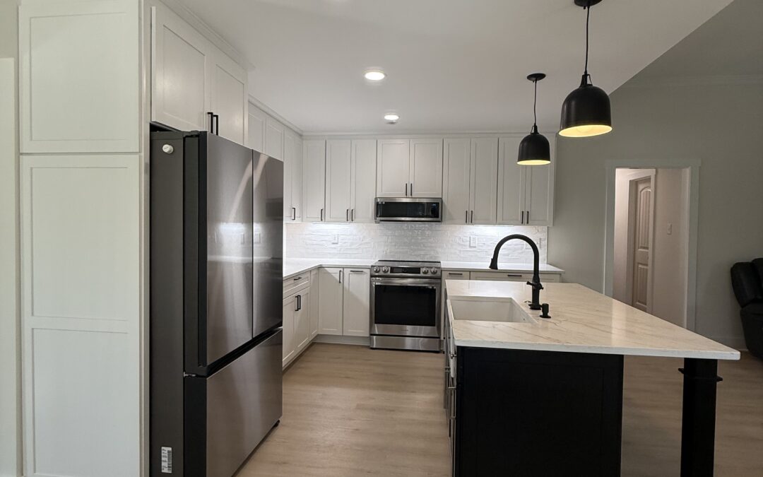 Kitchen Remodeling: 12ft Wall Removal, Layout Redesign, and Whole-Home Modern Refresh