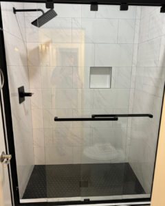 walk-in shower remodel in indian trail nc