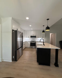 new kitchen lighting and flooring ballantyne