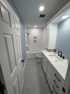 finished full bathroom remodel