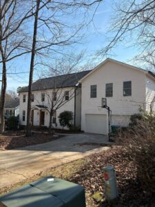 exterior home renovation after view